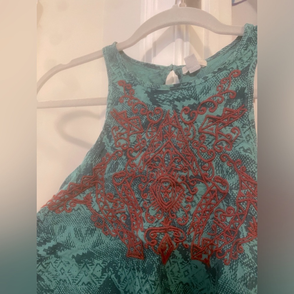 Boho Emroidered Racer back - Picture 2 of 3